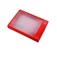 Boîtes en plastique PVC transparent givré personnalisables avec impression numérique artisanale, épaisseur 0,025, pour cosmétiques et produits de santé