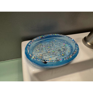 Portasapone ovale in resina - Product Image 4