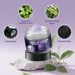 Poudre blanchissante <span class=keywords><strong>dentaire</strong></span> minérale <span class=keywords><strong>pour</strong></span> le nettoyage buccal, la protection des dents, la restauration et l'élimination des taches dentaires, <span class=keywords><strong>pour</strong></span> une haleine fraîche, couleur violette - Product Image 6
