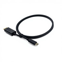 2M USB-C zu DisplayPort 1.2 Kabel, 4K60Hz Anschluss für Computer TV Projektor Mobiltelefon Projektionsbildschirm Kabel
