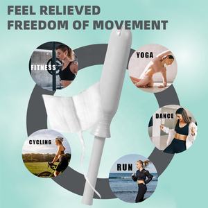 Hochwertige Bio-Baumwoll-<span class=keywords><strong>Tampons</strong></span> Kundenspezifischer Großhandel Leichter Fluss 100% Biologisch Abbaubar mit Applikator Tampon-Box Lieferant - Product Image 5