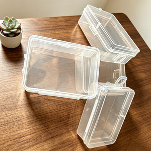 Transparent Pp Plastic Storage <b>Box</b> Rectangle With Lid For <b>Small</b> Parts <b>Tools</b> Organizer Eco Friendly 6.8 Cm Inner Diameter - Product Image 3