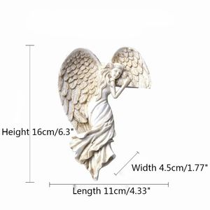 Statue d'<span class=keywords><strong>ange</strong></span> 3D Figurines d'<span class=keywords><strong>ange</strong></span> divines en résine Figurines d'<span class=keywords><strong>ange</strong></span> d'angle pour cadre de porte - Product Image 3
