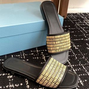 Best-Selling High End Women's Brand <b>Sandals</b> & Fashion Luxury Slippers Summer Casual Flats for Women Sizes 35-45 - Product Image 3