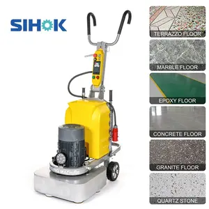 220V 380V mermer terrazzo beton zemin taşlayıcı beton zemin taşlama makinesi beton parlatma makinesi (SHCG-500)