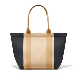 AZB490 High Quality Shoulder Tote Bag Custom Recycled Material Large Capacity Classic Tote Bag Women Supplier