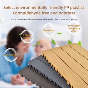 Dalles de sol modernes en PP, écologiques, ignifuges et imperméables pour balcon, extérieur, salle de bain, cour, jardin, terrasse, à pose <span class=keywords><strong>auto</strong></span>-adhésive DIY - Product Image 3