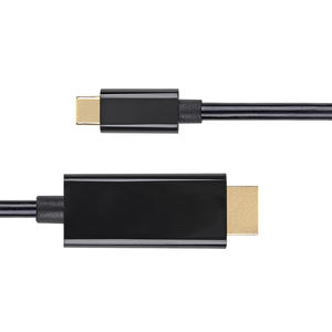 Adaptateur de câble USB Type-C vers HDTV 4K 30Hz 6 pieds Noir - Product Image 4