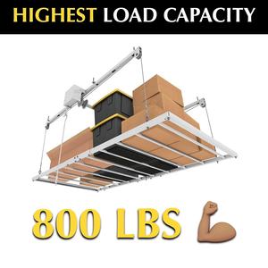 밍탕 맞춤형 토트빈 선반 차고 천장 보관 랙 - Product Image 5