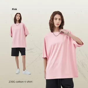 Wholesale High Quality 100 Cotton Oversize Men Streetwear Hop T-shirts Drop Shoulder Blank Custom Men T-shirts