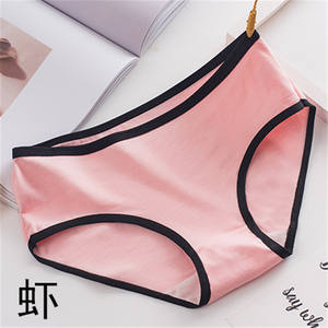 Noir élastique pas cher taille moyenne fille slips pur coton femme sous-vêtements <span class=keywords><strong>culotte</strong></span> - Product Image 6