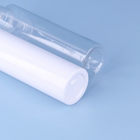 100 80 60 ml bouteille d'emballage de crème cosmétique en plastique PET pour lotion corporelle