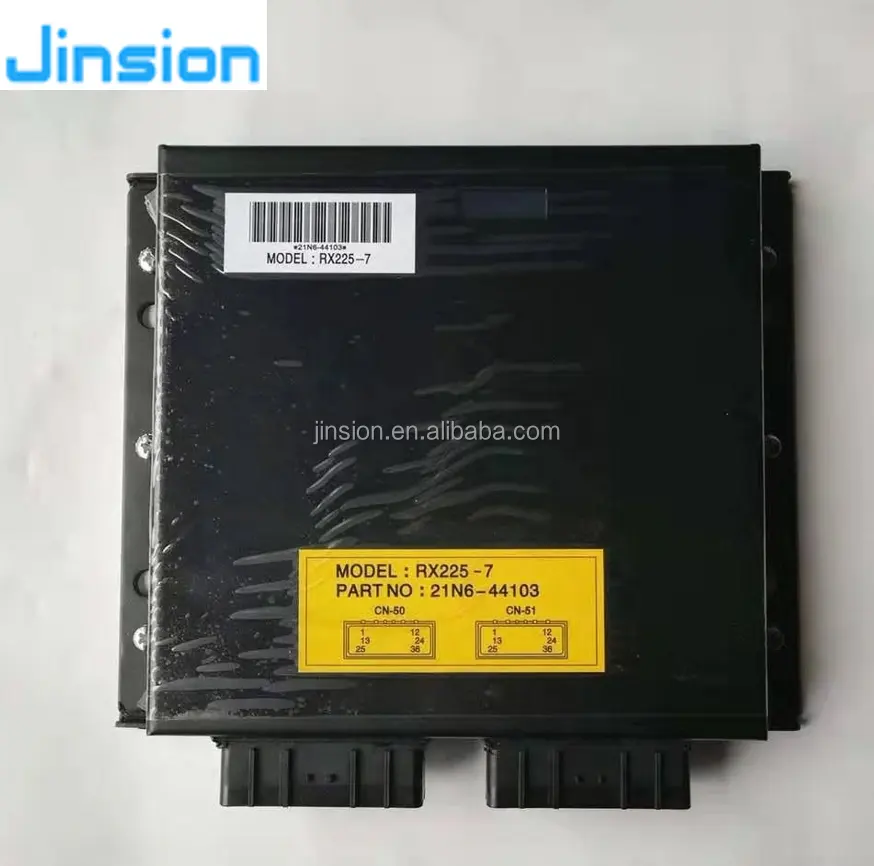 JINSION ECU Suku Cadang Ekskavator, Papan Komputer Pengontrol Hyundai R210-7 21N6-33100 21N6-33103