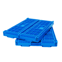 Panier de rangement pliable et portable Huidu 600*400*300mm en plastique massif pour pique-nique et supermarché, grand format avec cadre en plastique