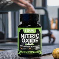 Capsules de renforcement de l'oxyde nitrique pour une énergie accrue, une endurance accrue et une croissance musculaire chez les adultes