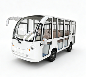 Autobús Turístico Cerrado de 14 Plazas con Certificación CE HKBG, Velocidad de 30 km/h, Capacidad de Subida del 20% y Color Personalizado, Sostenible - Product Image 1