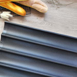 Bán Hot Cổ Điển Không Dính Nhà Máy Trực Tiếp Bán 5 Rows <span class=keywords><strong>Baguette</strong></span> Khay - Product Image 2