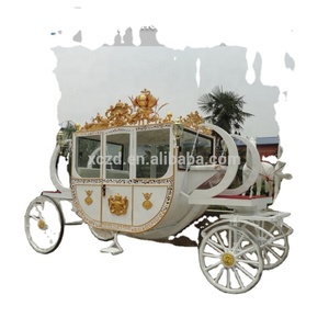 Calèche tirée par des chevaux / Calèche royale de haute qualité / Calèche royale à chevaux - Prix - Product Image 6