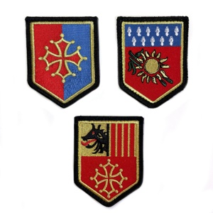 Patchs de drapeau personnalisés en gros patchs de <span class=keywords><strong>broderie</strong></span> <span class=keywords><strong>Ecusson</strong></span> avec crochet et boucle - Product Image 1