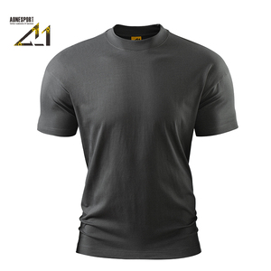Camiseta de Hombre Personalizada de 250g, Cuello Redondo, Tejido de Punto Acanalado, Transpirable, Corte Regular, Manga Corta, 100% Algodón - Product Image 5