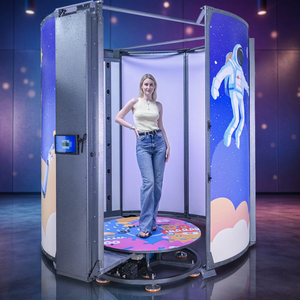Escáner 3D de Cuerpo Completo Astermon ASTM-R318, 2 Segundos, 3 Columnas, 18 Cámaras, 324 Fotos, USB3.0, Capacidad de Carga de 500 kg, Rotación de 360° - Product Image 3