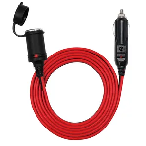 Auto Jumper 12 V DC Zigarren ladegerät Verlängerung Booster Kabel für Auto männlich zu weiblich Zigaretten anzünder Netzteil