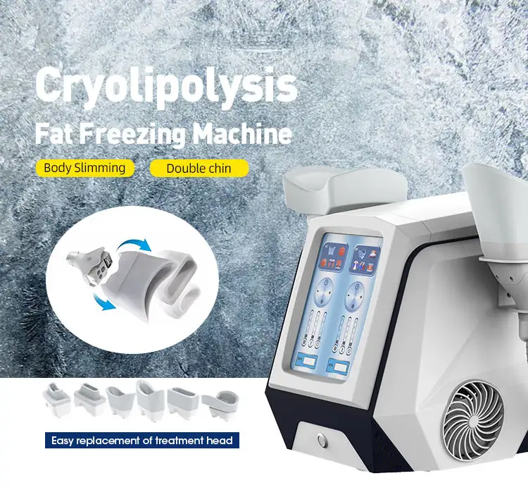Máquina adelgazante corporal de congelación de grasa para salón de belleza Cryo 360