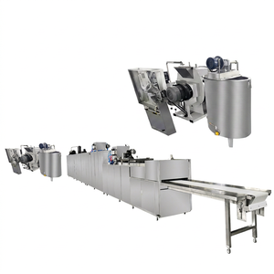 Lst Petite ligne d'enrobage de chocolat automatique Machine d'enrobage de traitement Ligne de chocolat liquide - Product Image 1