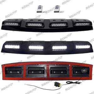 Spoiler de lumière de galerie de toit <span class=keywords><strong>LED</strong></span> blanche Offroad 4X4 <span class=keywords><strong>barre</strong></span> de lumière de toit modifiée pour FORD RANGER VW <span class=keywords><strong>Amarok</strong></span> 2023-2025 T9 Pickup - Product Image 5