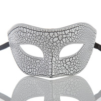 Masques de mascarade en plastique haut de gamme, effrayants et charmants, pour les bals de mascarade d'Halloween