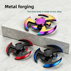 Spinner à doigts en alliage EDC, jouet anti-stress à rotation manuelle, jouet de compression pour adultes et enfants, gyroscopique, cadeau d'<span class=keywords><strong>anniversaire</strong></span> - Product Image 2