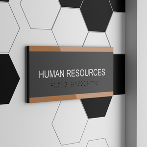 Nouvel arrivage de plaques de porte conformes à l'ADA, panneau de numéro de chambre d'hôtel en acrylique avec braille tactile pour <span class=keywords><strong>Apt</strong></span> Building - Product Image 4