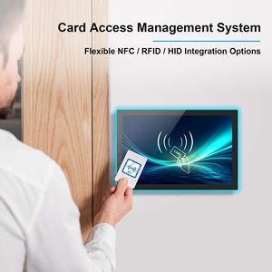 <span class=keywords><strong>Tablette</strong></span> tactile murale <span class=keywords><strong>Android</strong></span> 11 <span class=keywords><strong>de</strong></span> 10,1 pouces, 2+16 Go, barre lumineuse LED, NFC, POE, WiFi 5G pour les réunions <span class=keywords><strong>de</strong></span> bureau et les affaires - Product Image 4