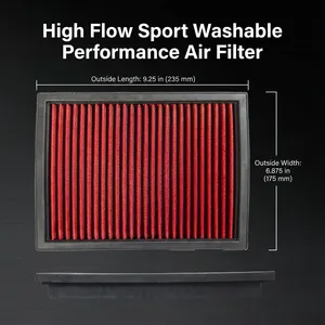 13721730946 Nouveau filtre à air lavable à haut débit pour <span class=keywords><strong>BMW</strong></span> E36 E46 316 318 320 <span class=keywords><strong>323</strong></span> 325 328 330 I Ci <span class=keywords><strong>Ti</strong></span> Xi Z3 2.0 2.2 2.8 3.0i M3 3.2 - Product Image 3