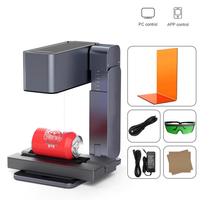 Machine de marquage laser portable à refroidissement par air, adaptée aux métaux et aux non-métaux