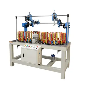 40/2 Textile Machinery Nylon Rope Making Machine Shoelace Braid Draw Sling Cord Braiding Machine