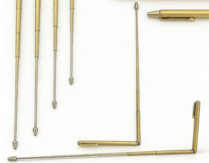 Varillas Telescópicas de Latón Tipo L de 0.9 cm de Diámetro para la Búsqueda de Fantasmas y Detección de Agua - Product Image 1