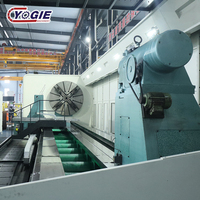 Tour CNC robuste CK61250-11000 adapté au traitement de métaux lourds, système Siemens GSK en option