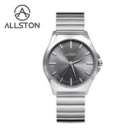 Montre-bracelet de luxe pour hommes d'affaires, avec affichage de la date, mouvement à quartz, classique, étanche, en acier inoxydable
