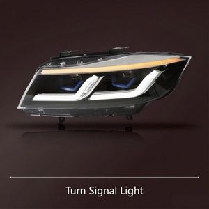 Faros Delanteros LED Modificados de Estado Nuevo Personalizados para <span class=keywords><strong>BMW</strong></span> E90 Quinta Generación Serie 3 2005-2011 Luz Blanca de Alta Calidad con Señal de Giro - Product Image 4