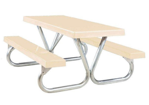 إطار طاولة نزهة من الفولاذ الأسود عالي التحمل، أرجل أثاث خارجية مطلية بالكروم للحدائق والشرفات، طاولة شواء صناعية مخصصة - Product Image 4