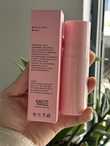 <span class=keywords><strong>Spray</strong></span> fissante <span class=keywords><strong>viso</strong></span> di alta gamma a lunga durata con <span class=keywords><strong>protezione</strong></span> <span class=keywords><strong>solare</strong></span>, finitura opaca, impermeabile, anti-trasferimento, SPF30. - Product Image 6