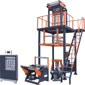 Máy thổi màng quay đầu Máy thổi màng nhựa HDPE Máy thổi màng quay 1200 1500mm - Product Image 5