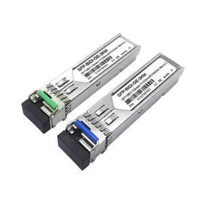 1.25g bidi 3km 1310nm/1550nm lc conector sfp, módulo transmissor óptico 1.25g bidi sfp 3km