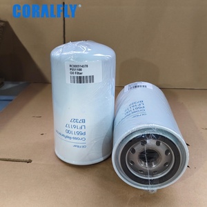 กรองน้ำมันเครื่องดีเซลสำหรับรถบรรทุก รุ่น P551100 LF16117 84228488 สำหรับรถตัก  Filtro Aceite 84228488 - Product Image 1