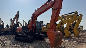 Excavatrice sur chenilles hydraulique Hitachi Zaxis 200, 20 tonnes, moteur, équipement d'occasion - Product Image 2