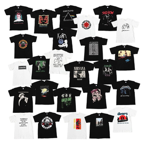 Liquidación de Inventario de Fábrica, Camisetas de Algodón Estampadas para Hombre y Mujer, Ropa al por Mayor, Casual, de Secado Rápido, Transpirable, Mixta - Product Image 1