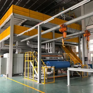 Pp Spunbond Fabric Making Machine Non Woven Making Machine Fully Automatic Meltblown Nonwoven Fabric Machine