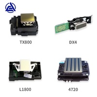 Cabezal de Impresión Original L1800 para Impresora DTF, Compatible con Tinta Eco-Solvente y Solvente, Accesorios para Impresión por Transferencia de Calor en Prendas