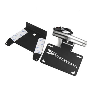 Accesorios para Motocicleta <span class=keywords><strong>BMW</strong></span> F900R F900XR 2020-2024, Soporte para Placa de Matrícula LED con Luces - Product Image 2